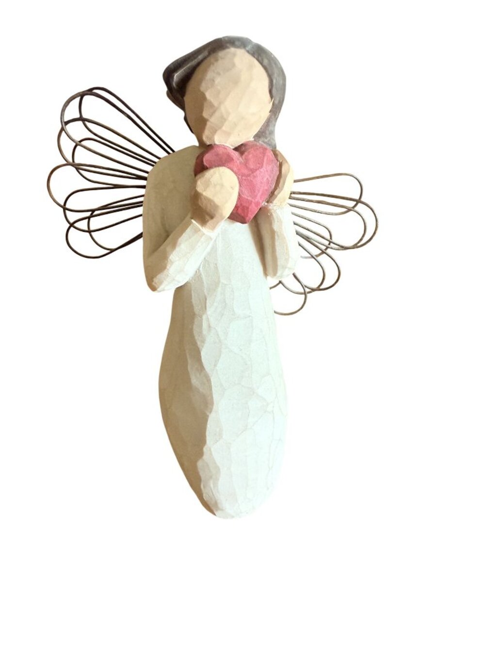 Willow Tree Angel Of The Heart Figurine 2000 Susan Lordi Demdaco 5" Wire Wings